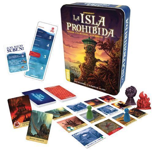 Primera imagen de La Isla Prohibida - juego de mesa colaborativo de Devir