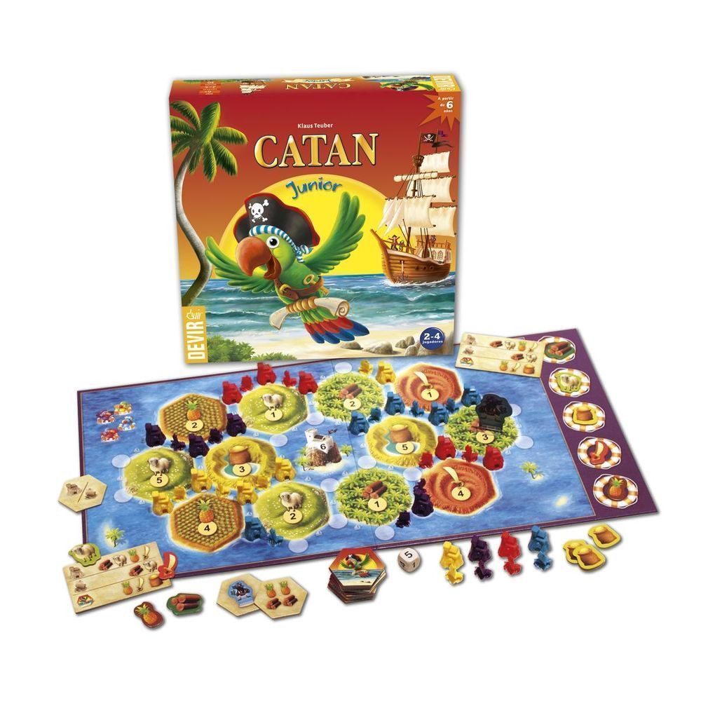 Primera imagen de Catán Junior- juego de mesa - Devir