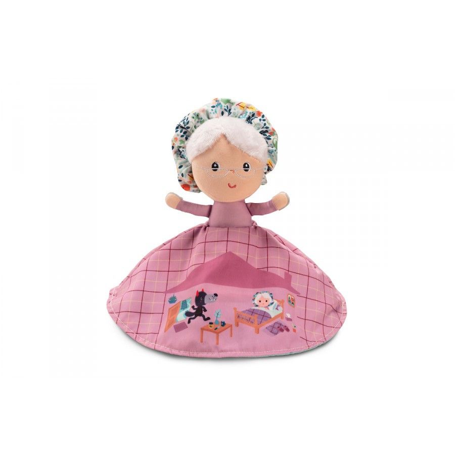 Quinta imagen de la Caperucita Roja Lilliputiens Muñeco Reversible