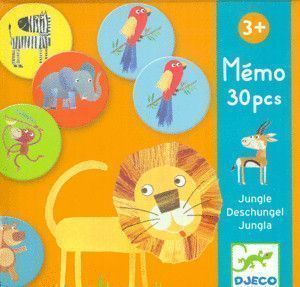 Primera imagen del Juego memo Jungla - Djeco