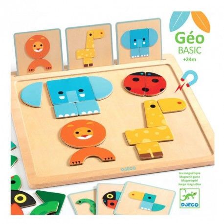 Primera imagen del Juego Magnético GéoBasic - Djeco