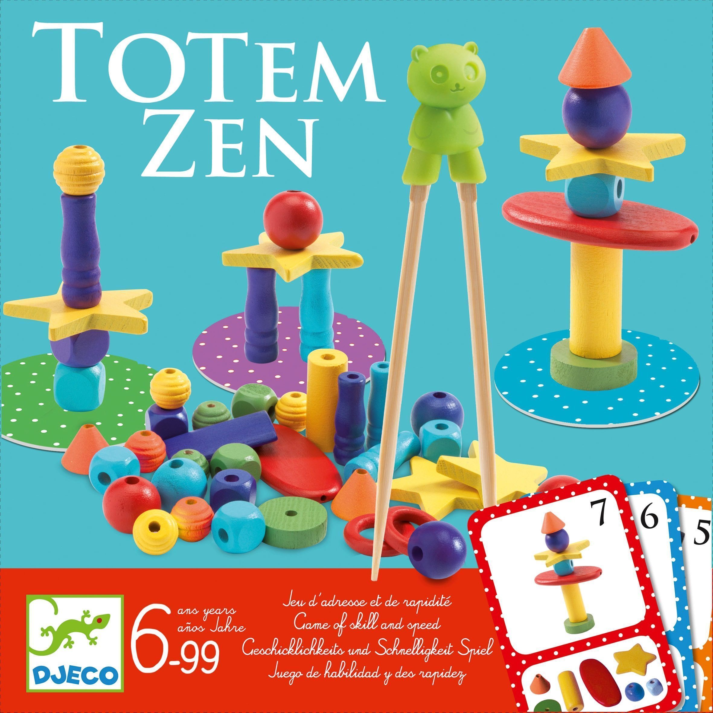 Primera imagen de Totem Zen - Juego de Habilidad y Rapidez - Djeco