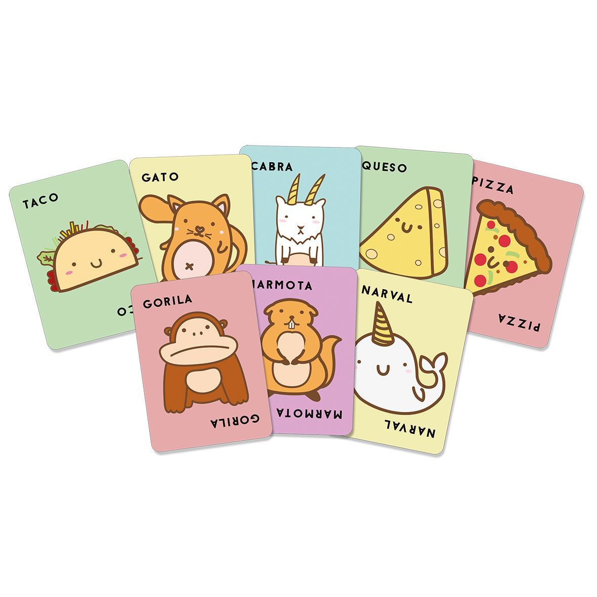 Quinta imagen de Taco, Gato, Cabra, Queso, Pizza - Juego de cartas