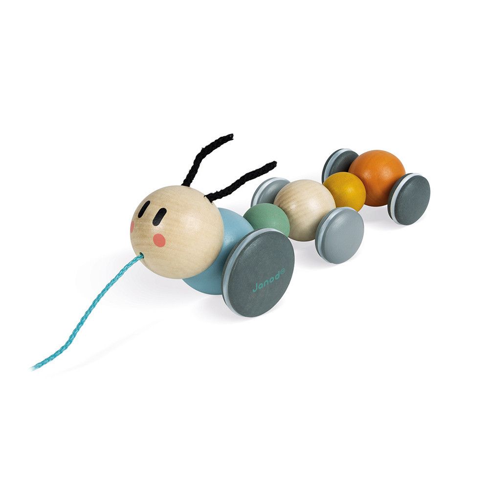 Primera imagen del Arrastre Oruga para pasear Sweet Cocoon - Janod