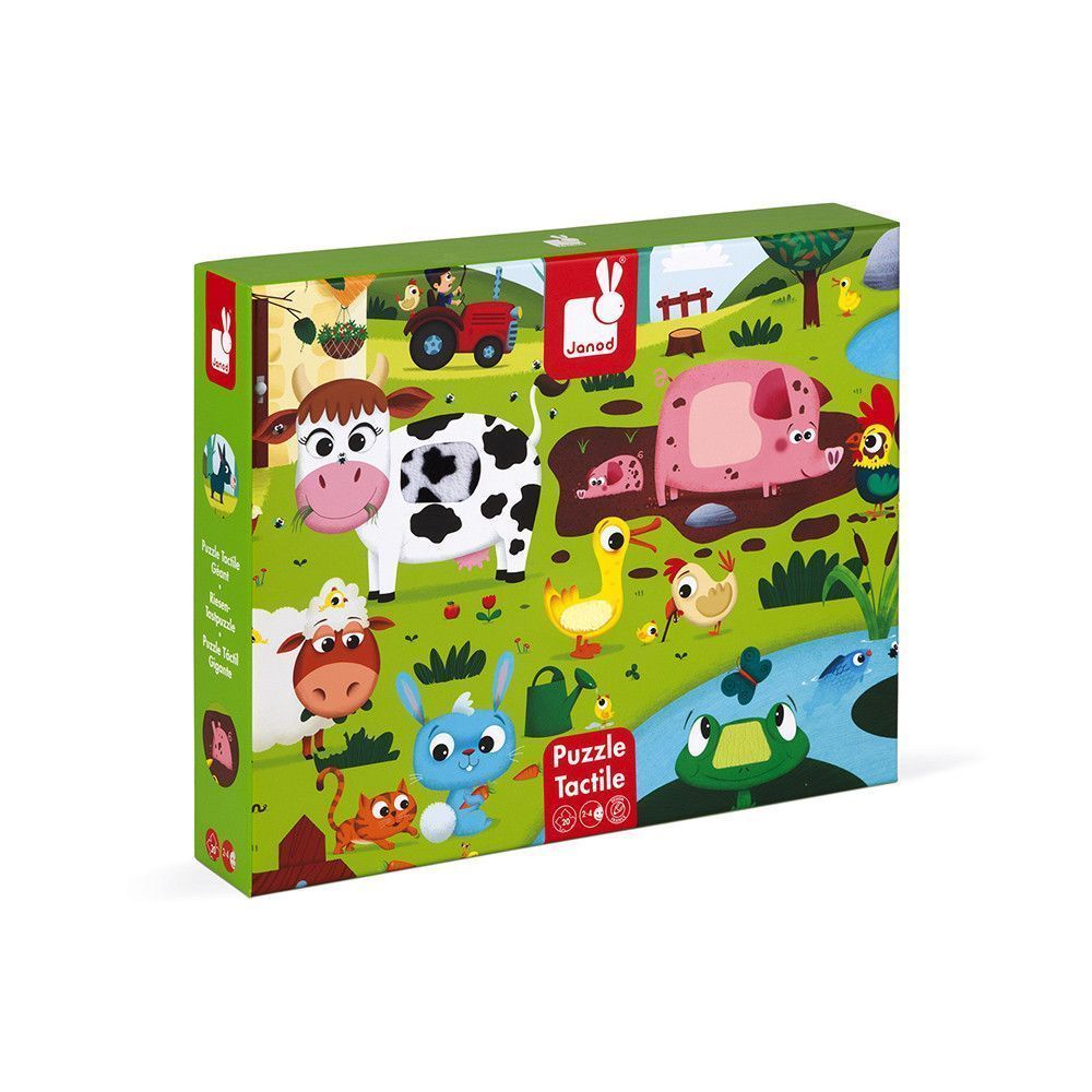 Primera imagen del Puzle Táctil Los Animales de la Granja