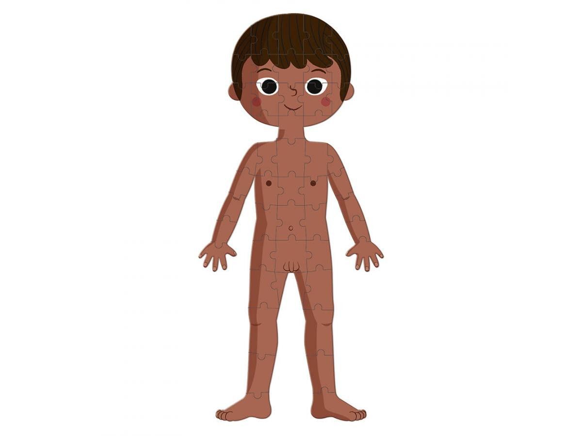 Cuarta imagen del Puzle educativo Cuerpo Humano - Janod