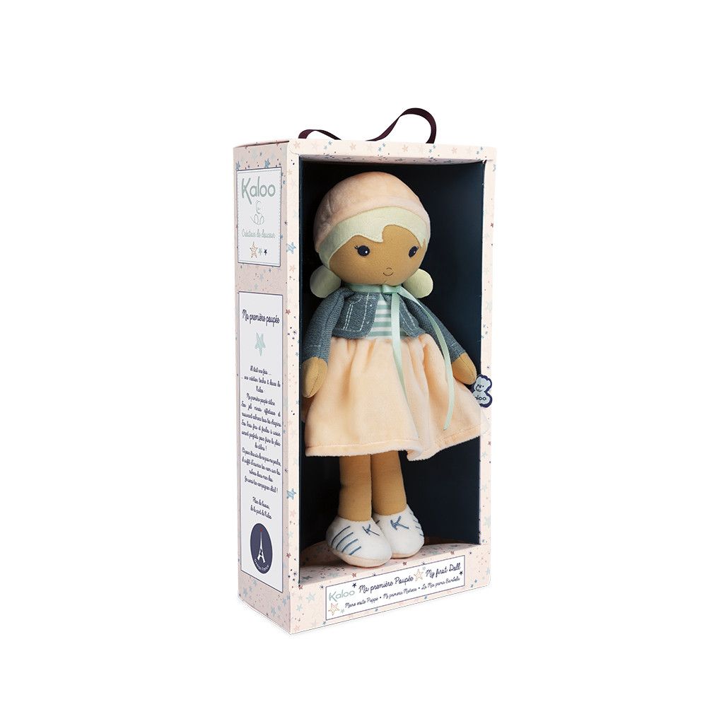 Tercera imagen de Mi primera muñeca de trapo Chloe K 32 cm - Kaloo