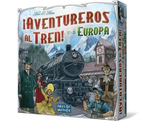 Primera imagen de ¡Aventureros al Tren! Europa - Juego de mesa