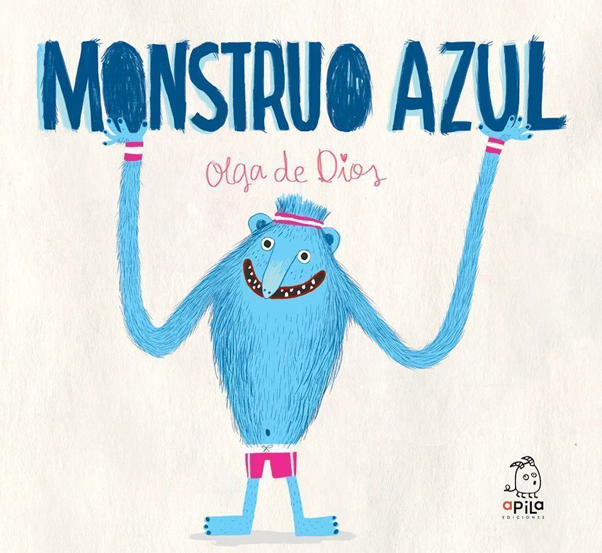 Primera imagen de Monstruo Azul - Apila Ediciones