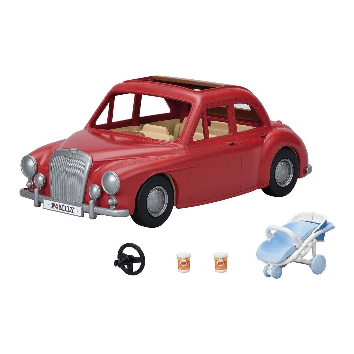 Primera imagen del Nuevo coche familiar rojo - Sylvanian Families