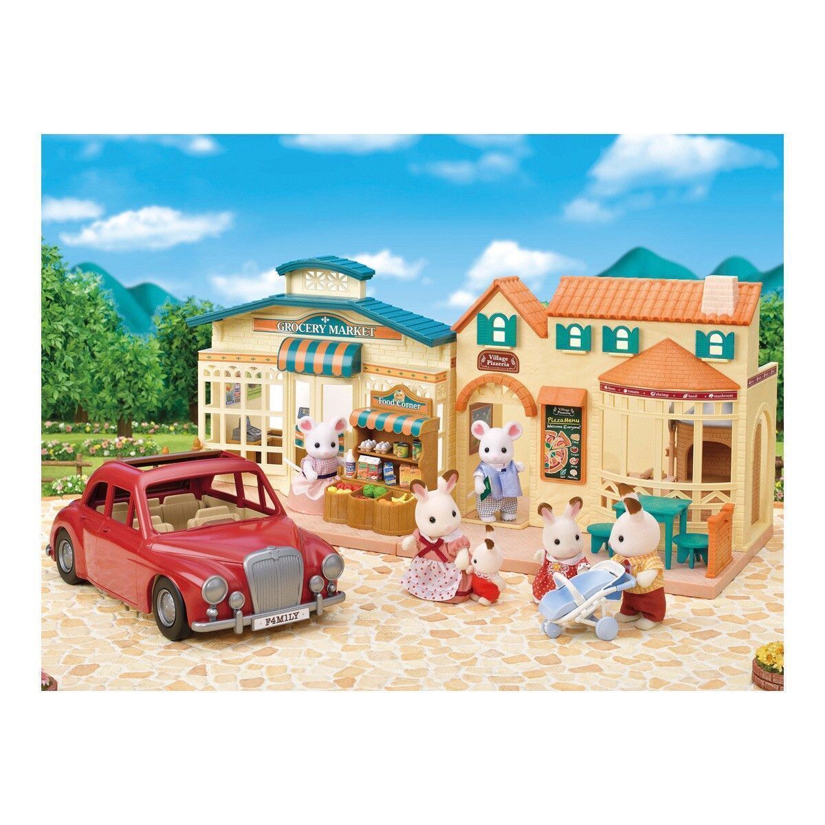 Sexta imagen del Nuevo coche familiar rojo - Sylvanian Families