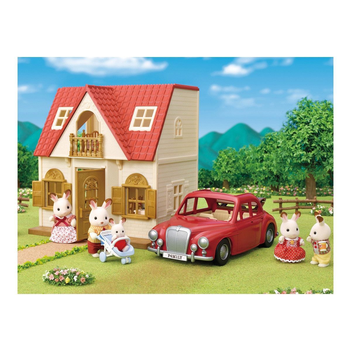 Séptima imagen del Nuevo coche familiar rojo - Sylvanian Families
