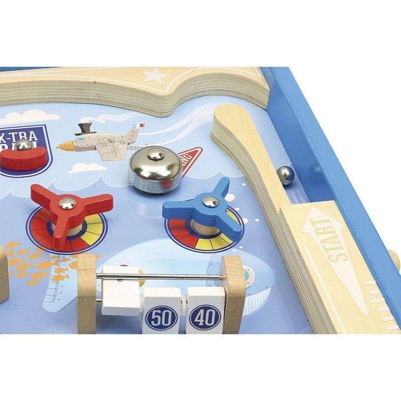 Segunda imagen del Pinball en madera para niños - Vilac