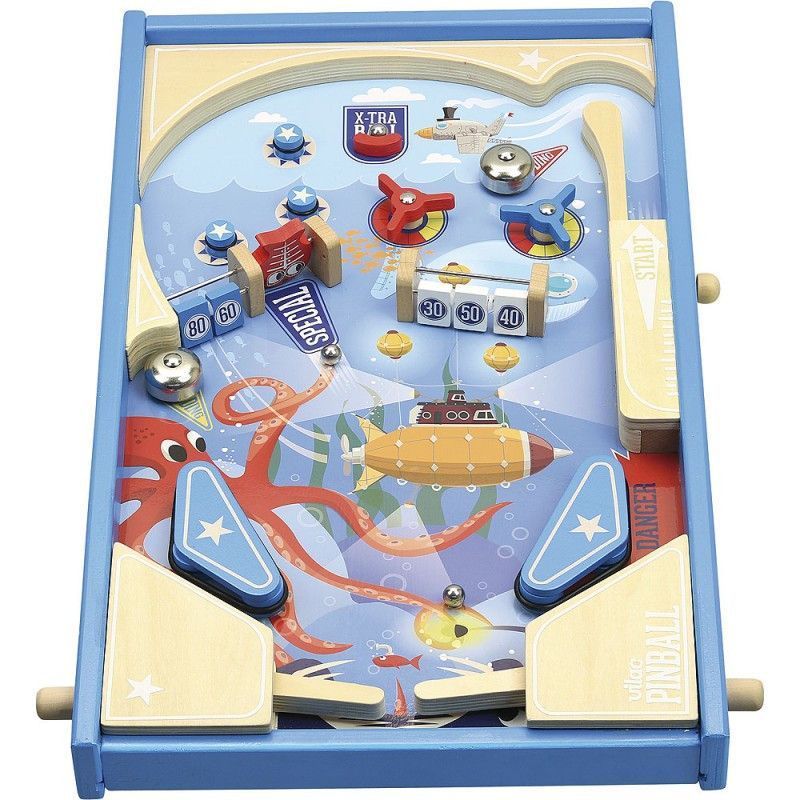 Quinta imagen del Pinball en madera para niños - Vilac