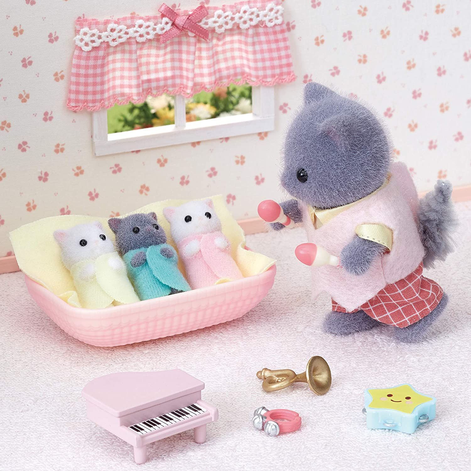 Tercera imagen de los Trillizos Gato Persa - Sylvanian Families