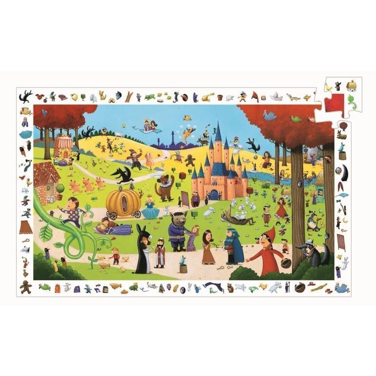Imagen del Puzzle observación Cuentos - Djeco