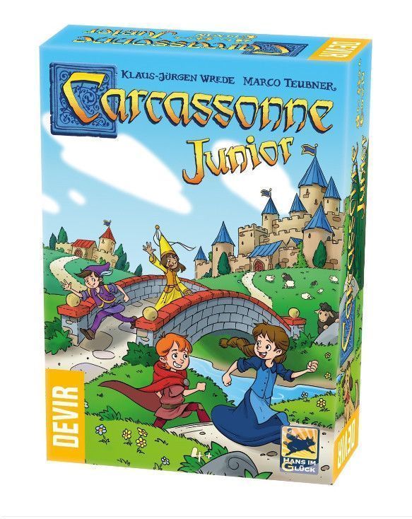 Primera imagen de Carcassonne Junior - Juego de mesa de estrategia de Devir