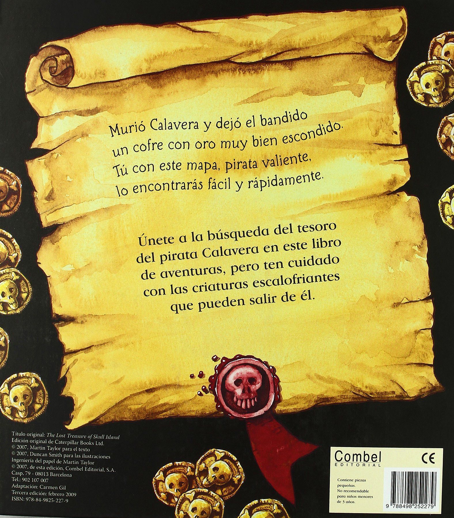 Cuarta imagen de El tesoro de la Isla del Pirata Calavera - libro pop-up - Combel