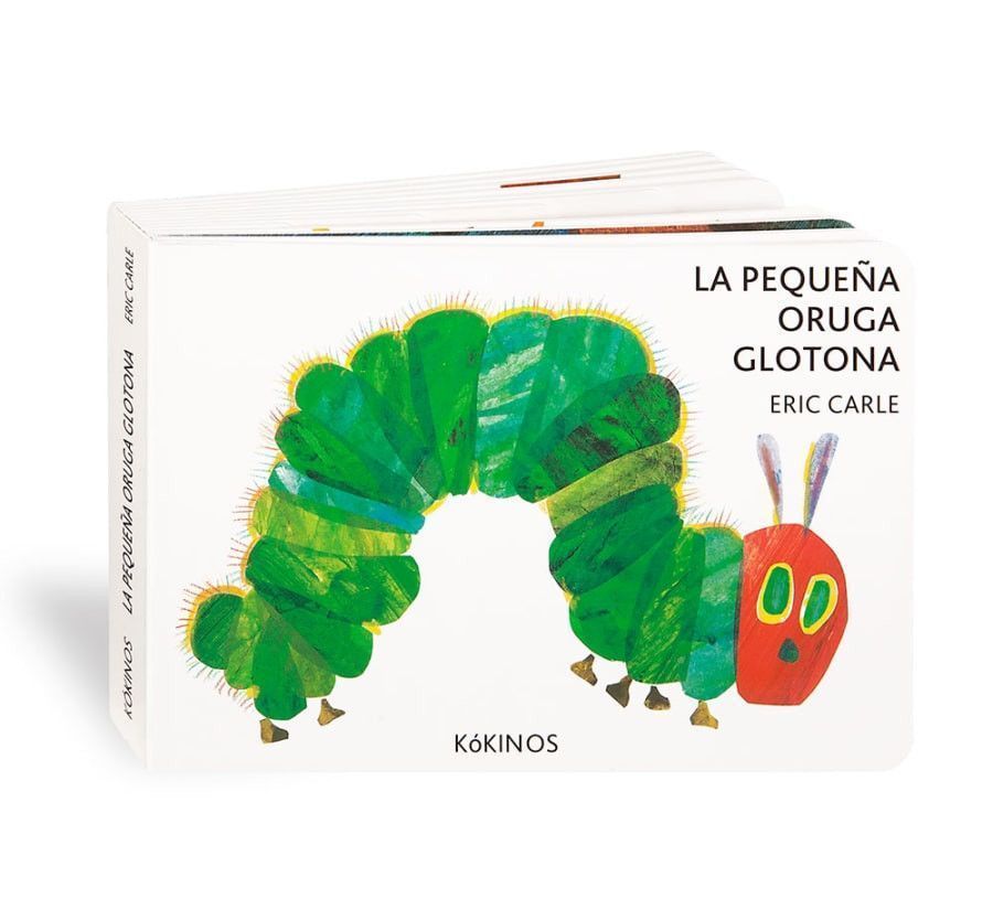 Primera imagen de La pequeña oruga glotona - Cartoné pequeña - Kókinos