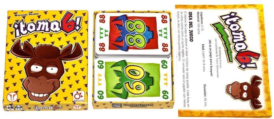 Cuarta imagen de Toma 6 - Juego de cartas - Mercurio