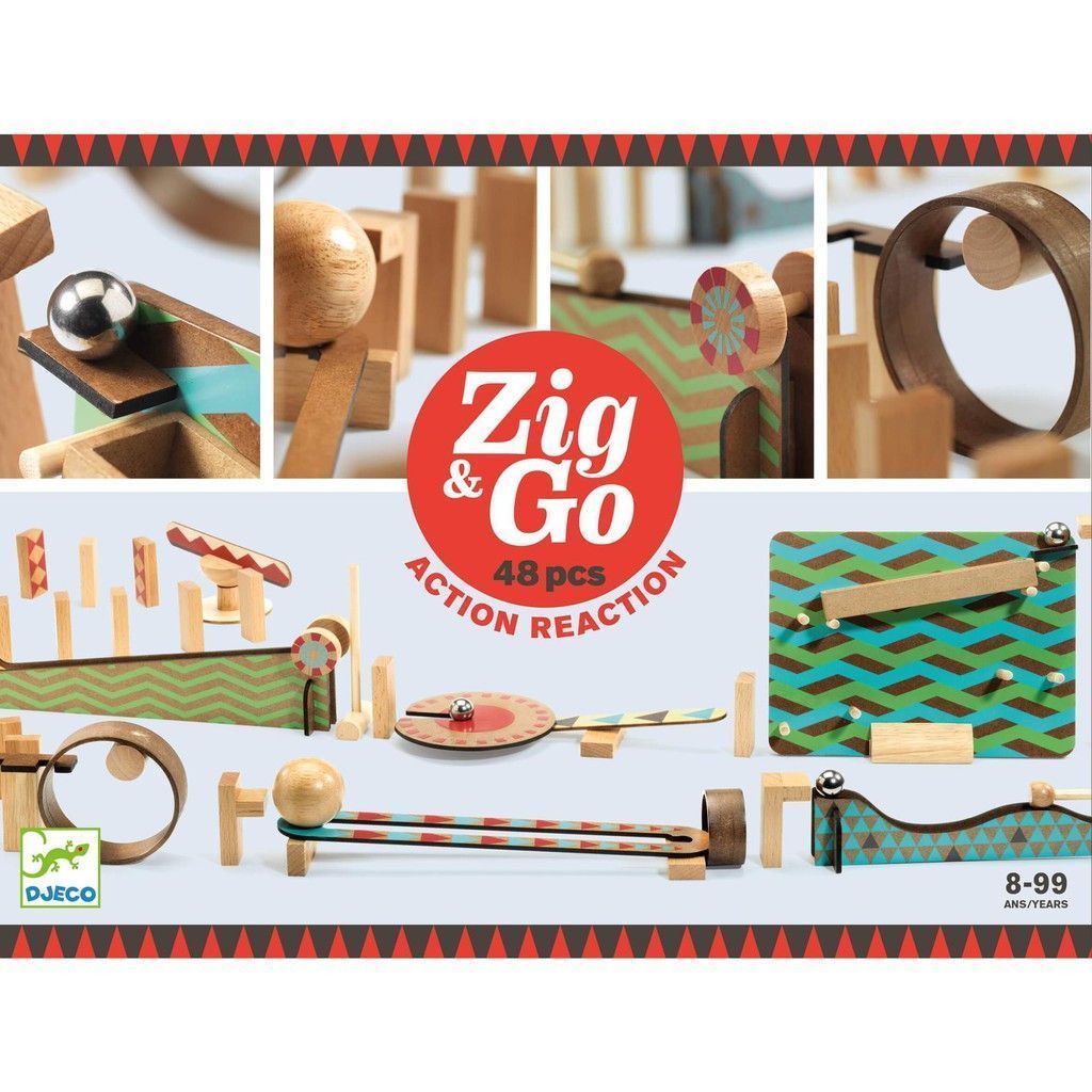 Primera imagen de la Construcción Zig & Go - 48 pcs
