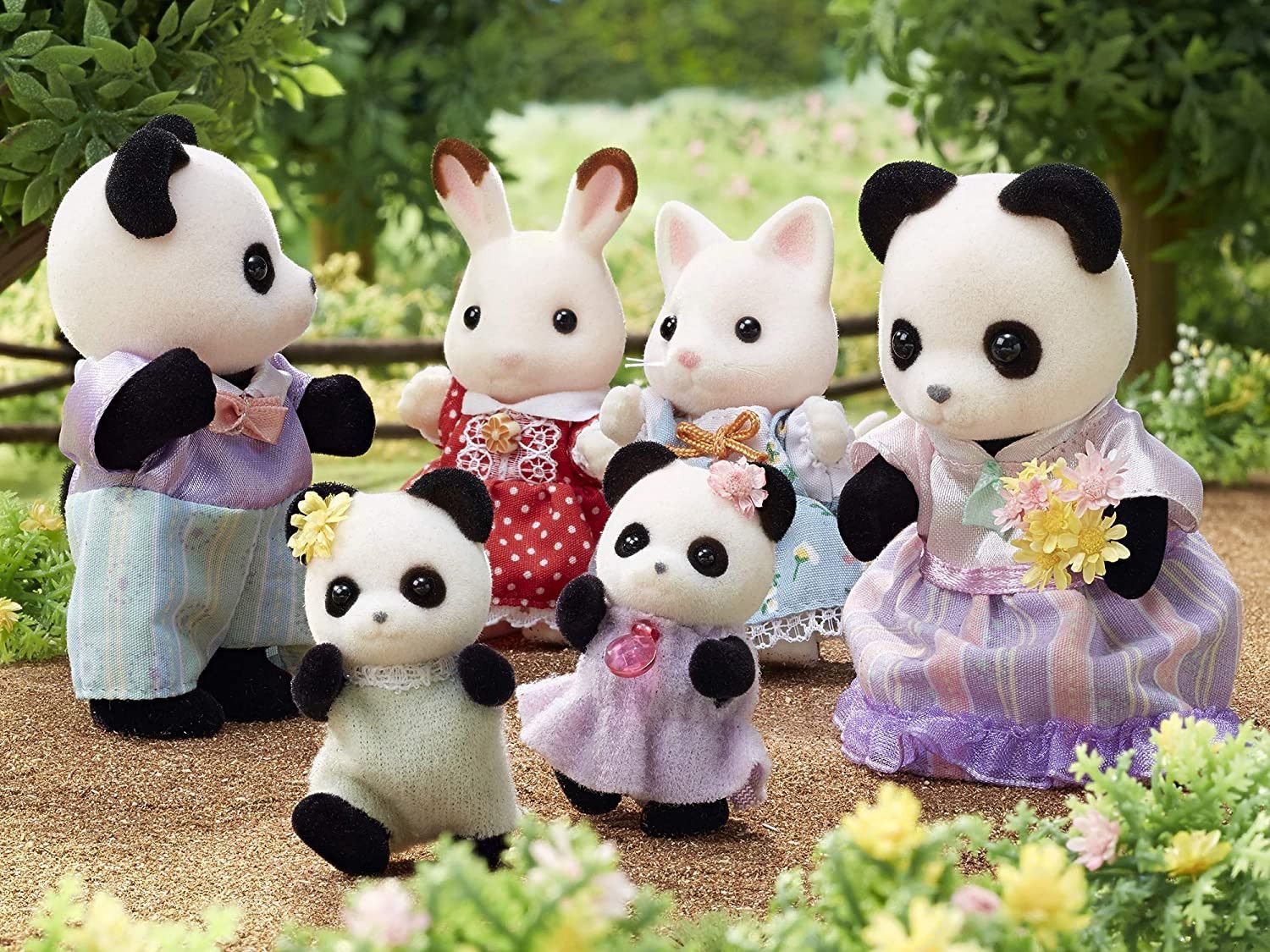 Cuarta imagen de la Familia Oso Panda - Sylvanian Families