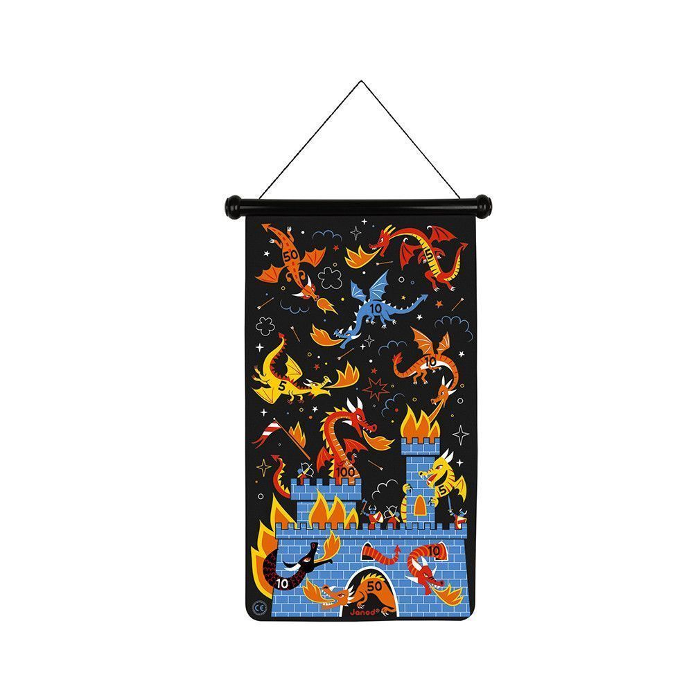 Segunda imagen del Juego magnético de dardos Dragones - Janod