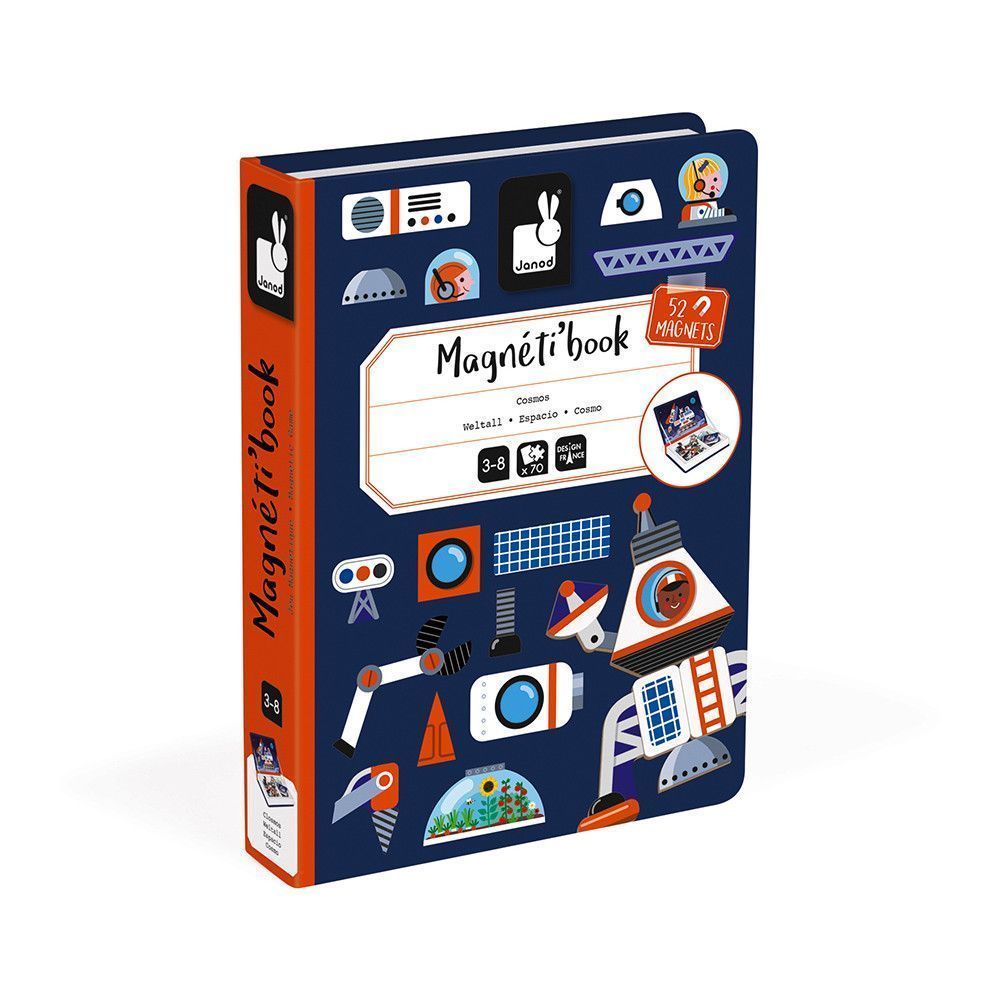 Primera imagen del Magnetibook Espacio - Janod