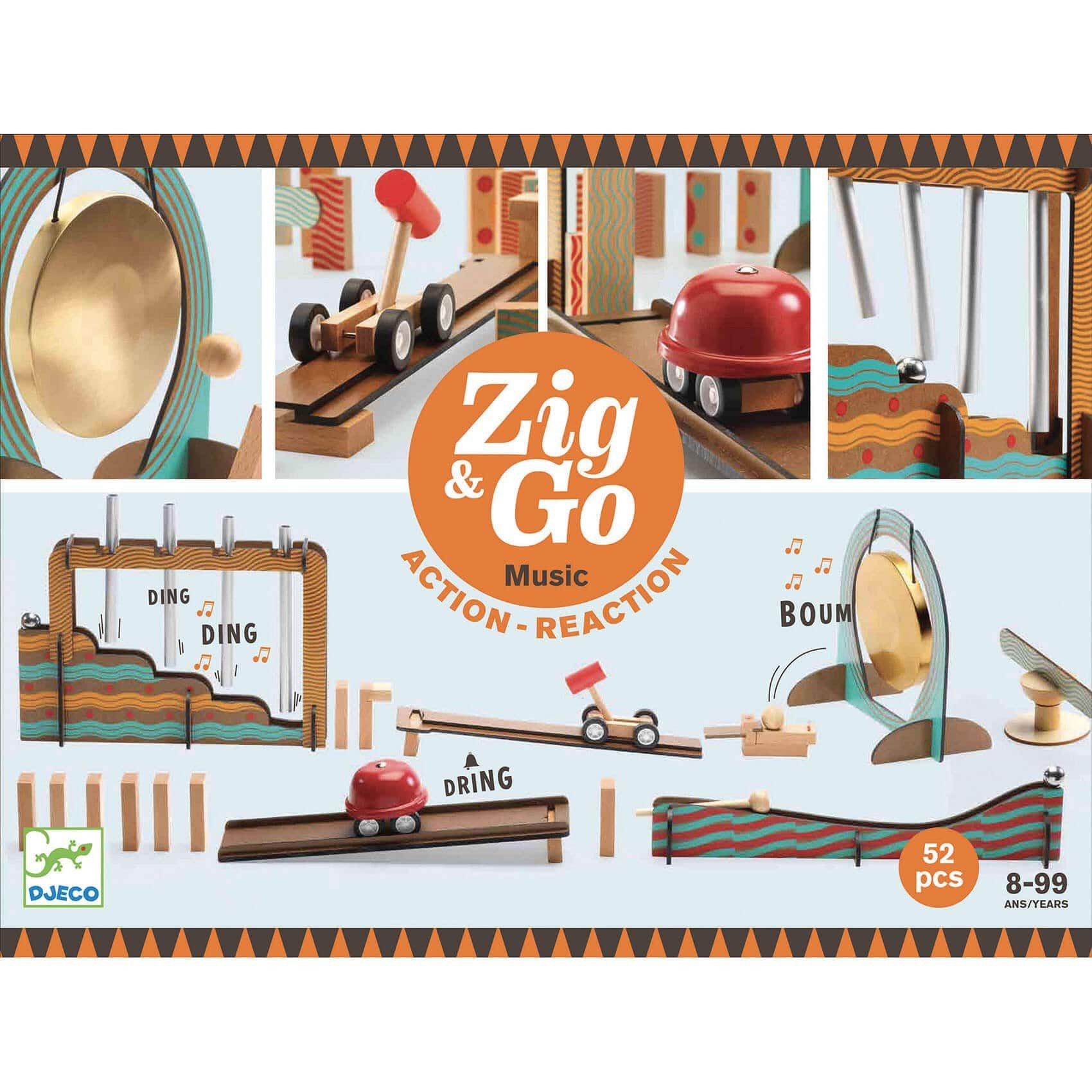 Primera imagen de la Construcción Zig & Go Music - 52 pcs