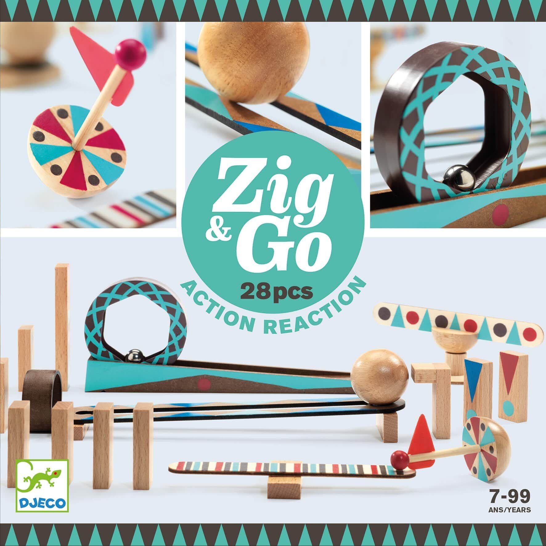 Primera imagen de la Construcción Zig & Go Roll - 28 pcs