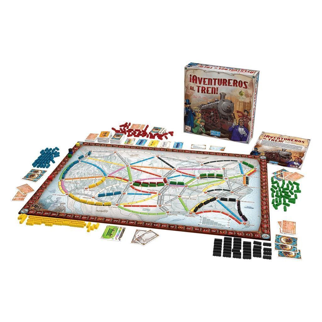 Tercera imagen de ¡Aventureros al Tren! - Juego de mesa