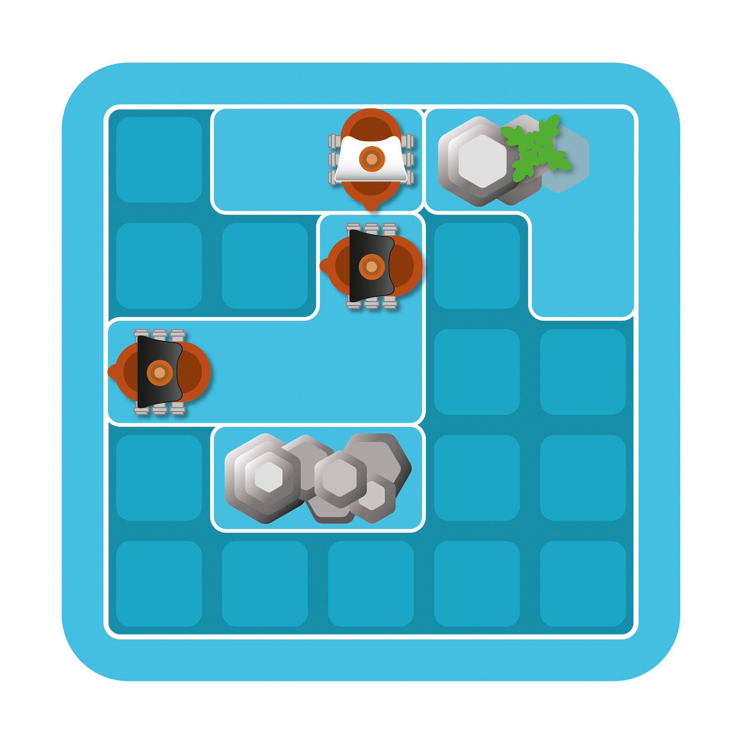 Quinta imagen del Juego de lógica Batalla Pirata - Smart Games