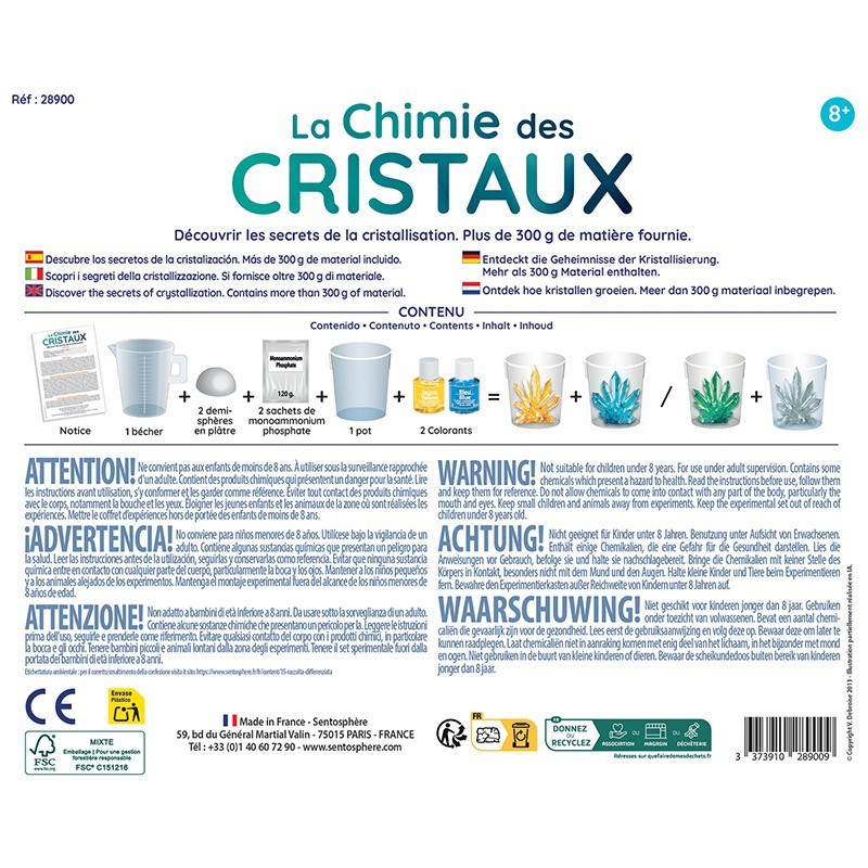 Cuarta imagen de La química de los cristales - SentoSphère