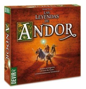 Primera imagen de Las Leyendas de Andor - Juego de mesa familiar de Devir
