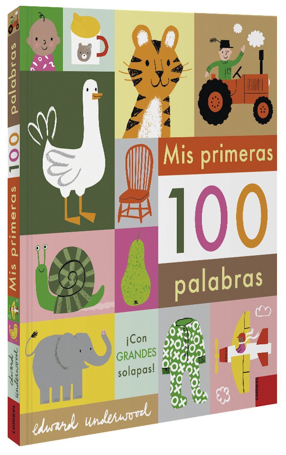 Mis primeras 100 palabras un libro con solapas de Combel