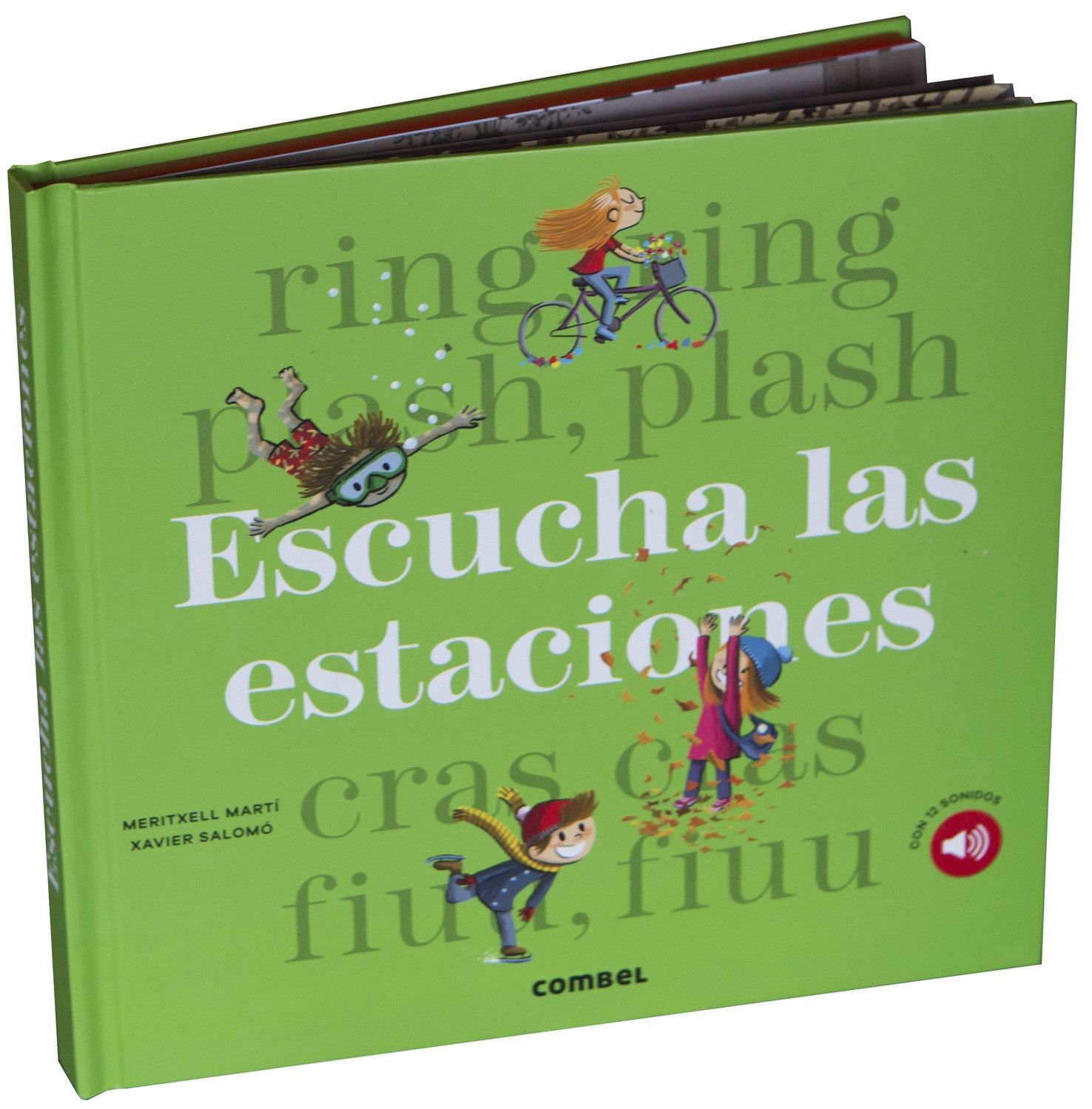 Escucha las estaciones un libro sonoro de la editorial Combel
