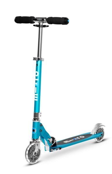 Primera imagen del Patinete Micro Sprite Azul Océano LED