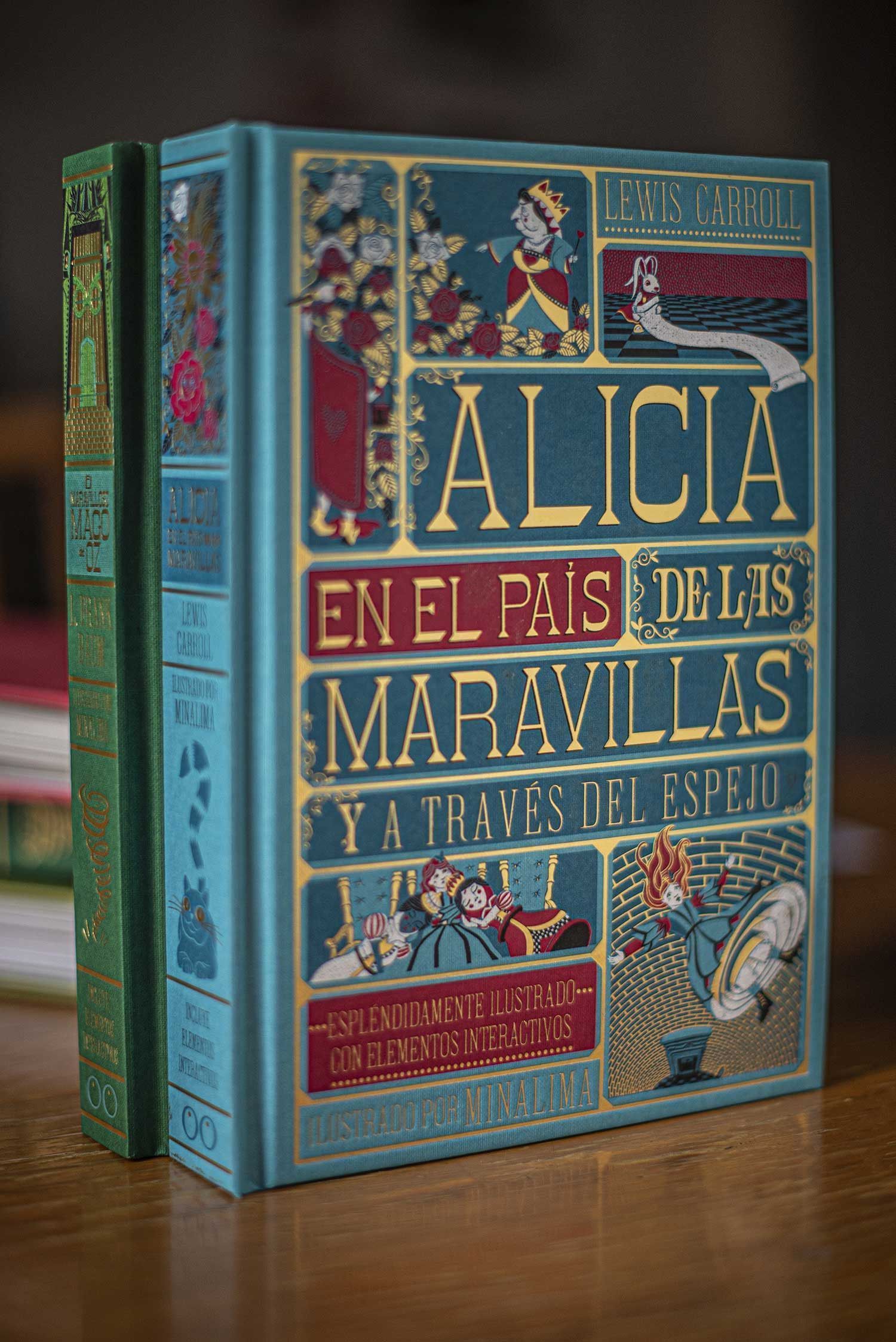 Primera imagen de Alicia en el país de las maravillas y a través del espejo - Pop-Up - Folioscopio