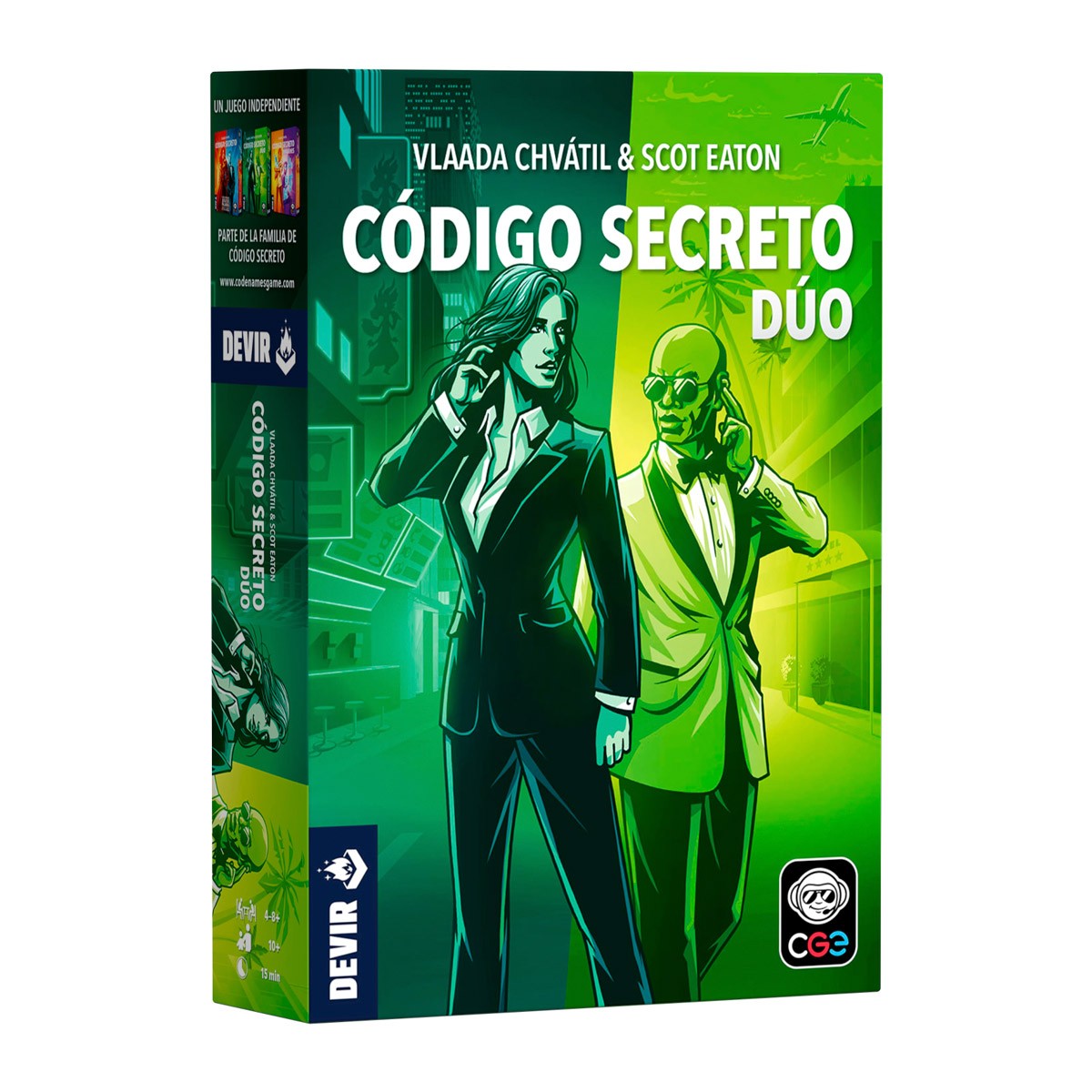 Primera imagen de Código secreto Dúo de Devir