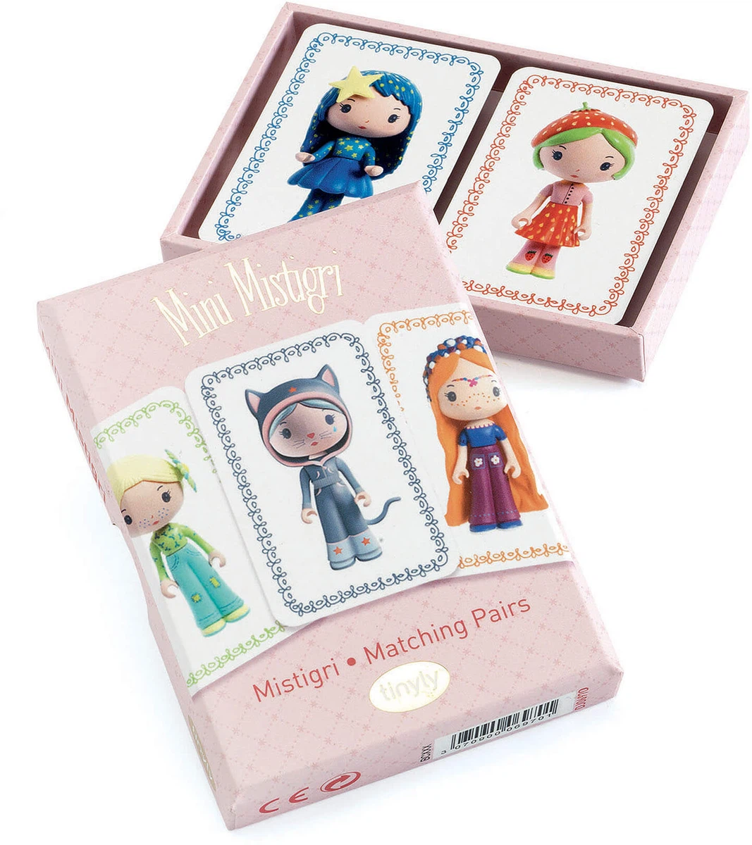Primera imagen de Tinyly Mini Mistigri - juego de cartas Djeco