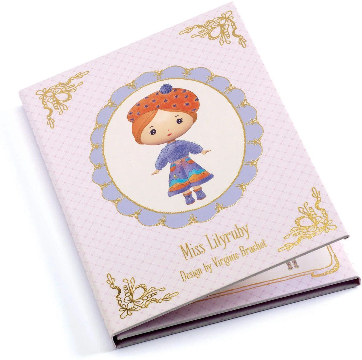 Primera imagen de las Pegatinas reutilizables Tinyly Miss Lilyruby - Djeco