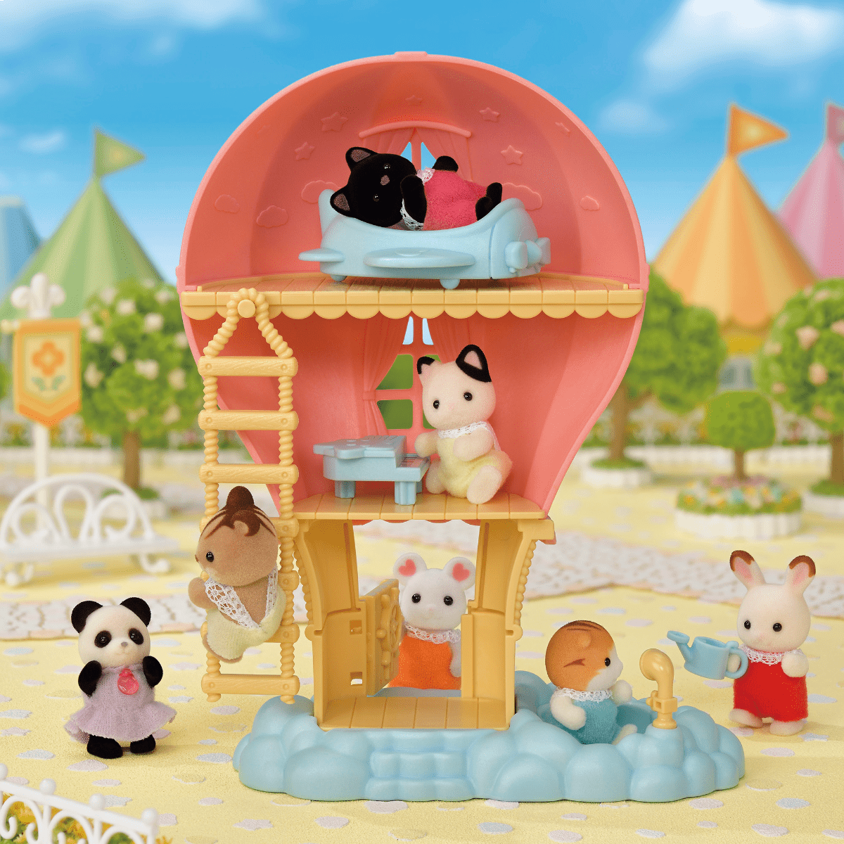 Segunda imagen del Globo casita de juegos para bebés - Sylvanian Families