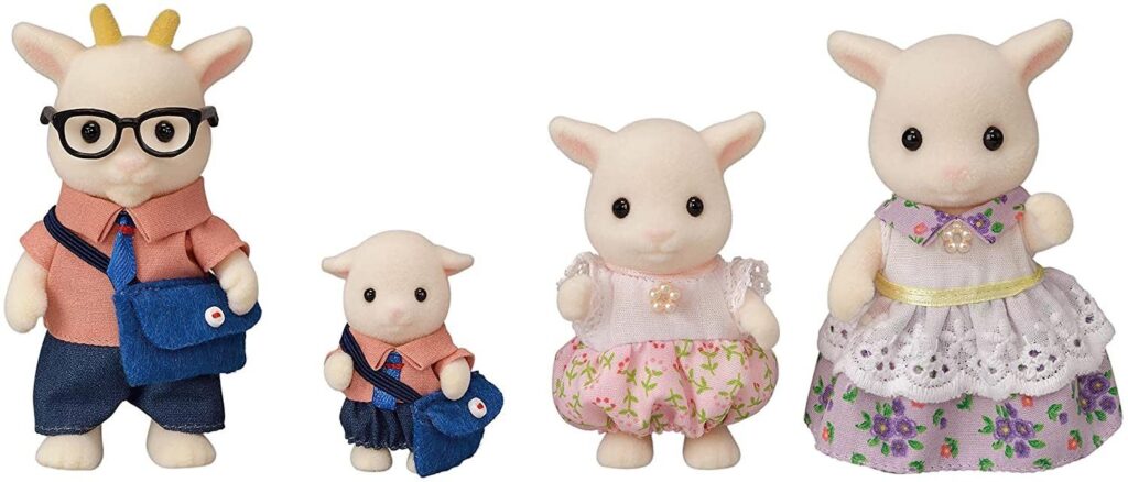 Primera imagen de la Familia Cabra - Sylvanian Families
