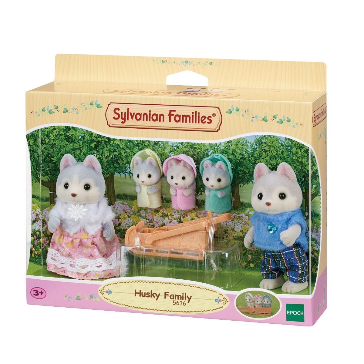 Tercera imagen de la Familia Husky - Sylvanian Families