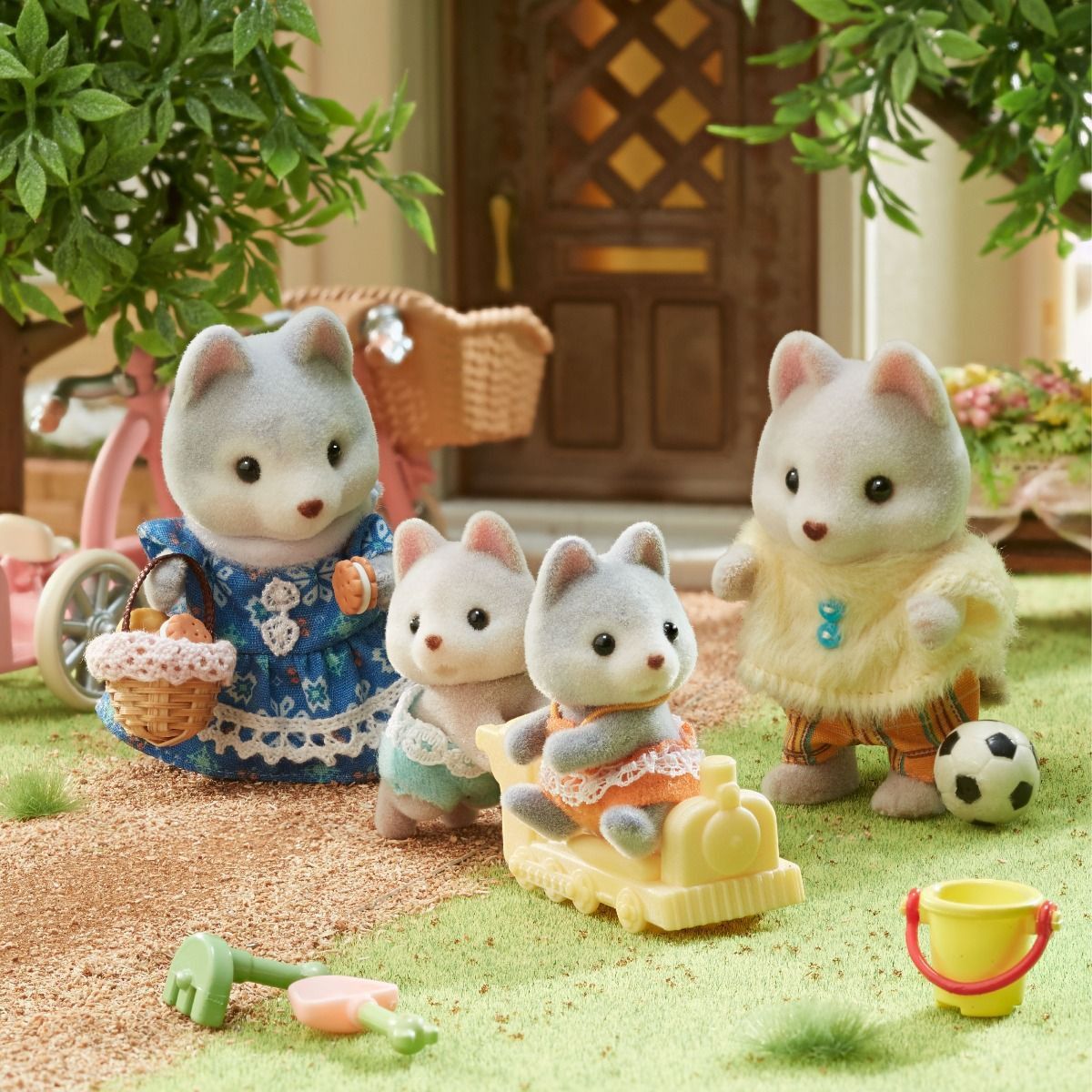 Cuarta imagen de los Gemelos Husky - Sylvanian Families