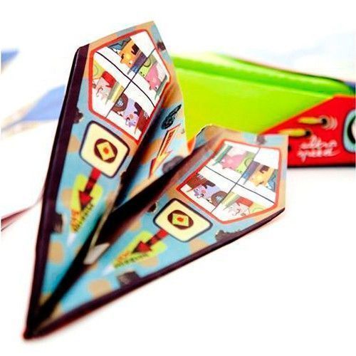 Cuarta imagen de Origami aviones - Set de manualidades - Djeco
