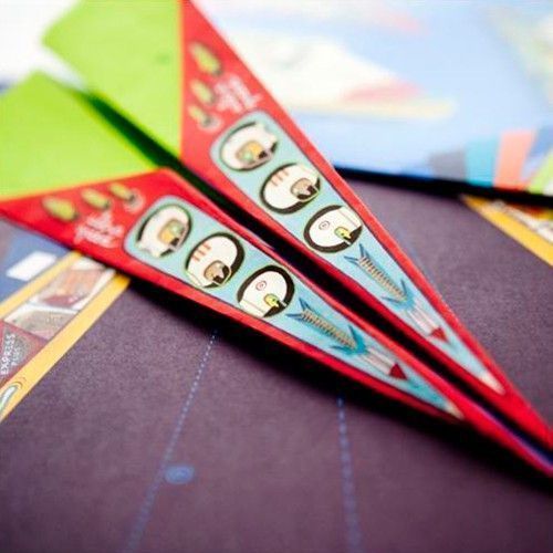 Quinta imagen de Origami aviones - Set de manualidades - Djeco