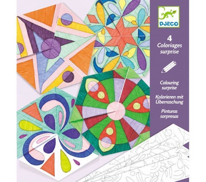Primera imagen de Colorea Mandalas Rosetones - Djeco