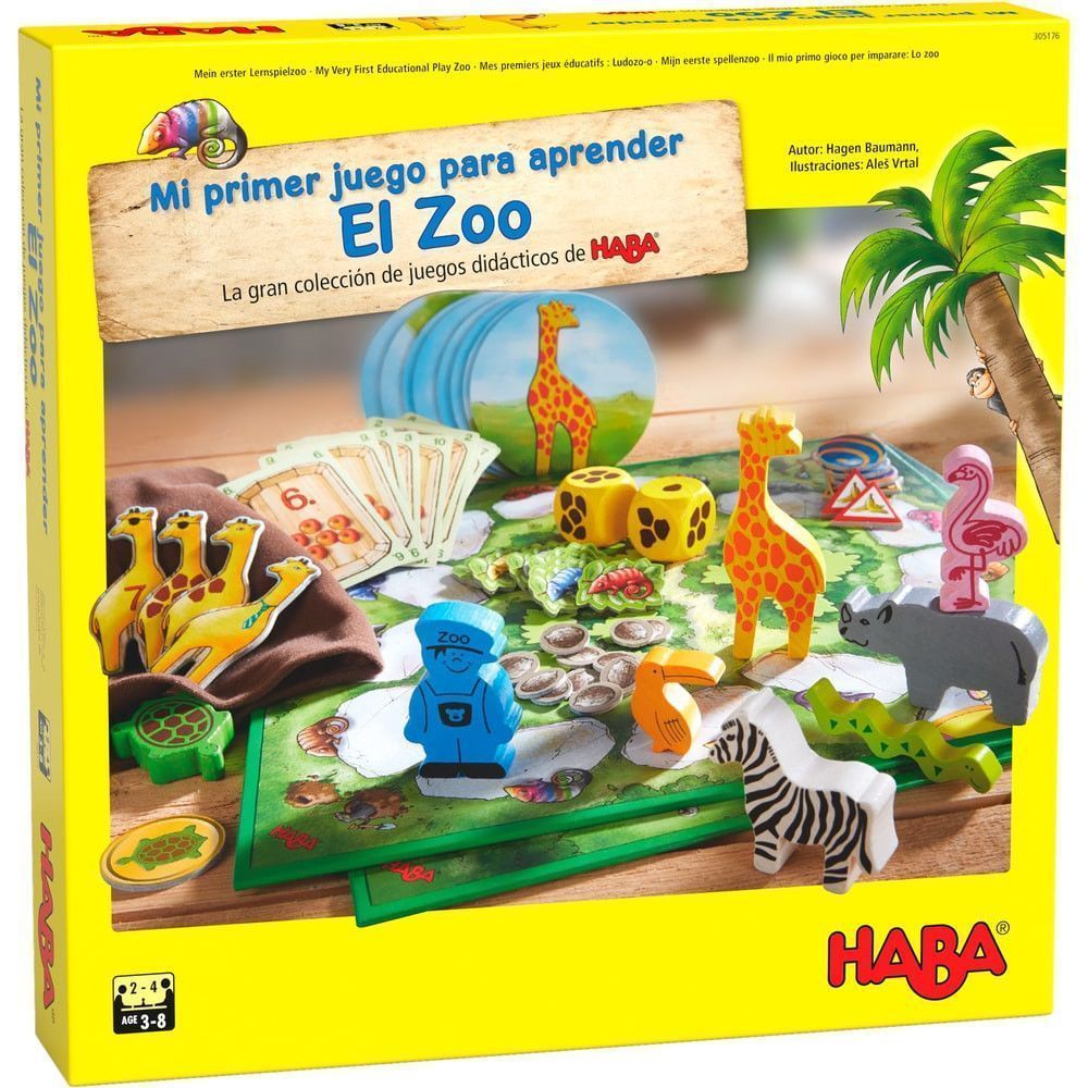 Primera imagen de Mi primer juego para aprender. El Zoo - HABA