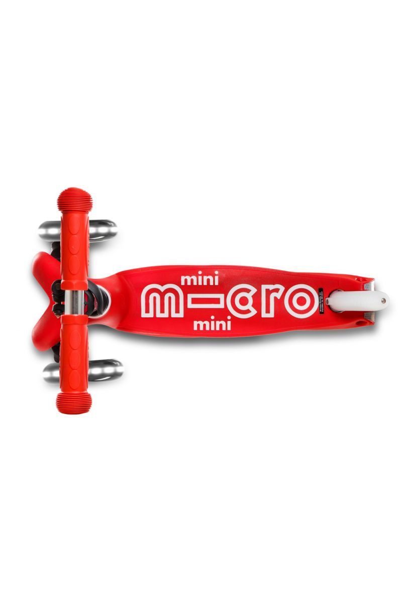 Segunda imagen del Patinete Micro Mini Deluxe Rojo LED - MMD052